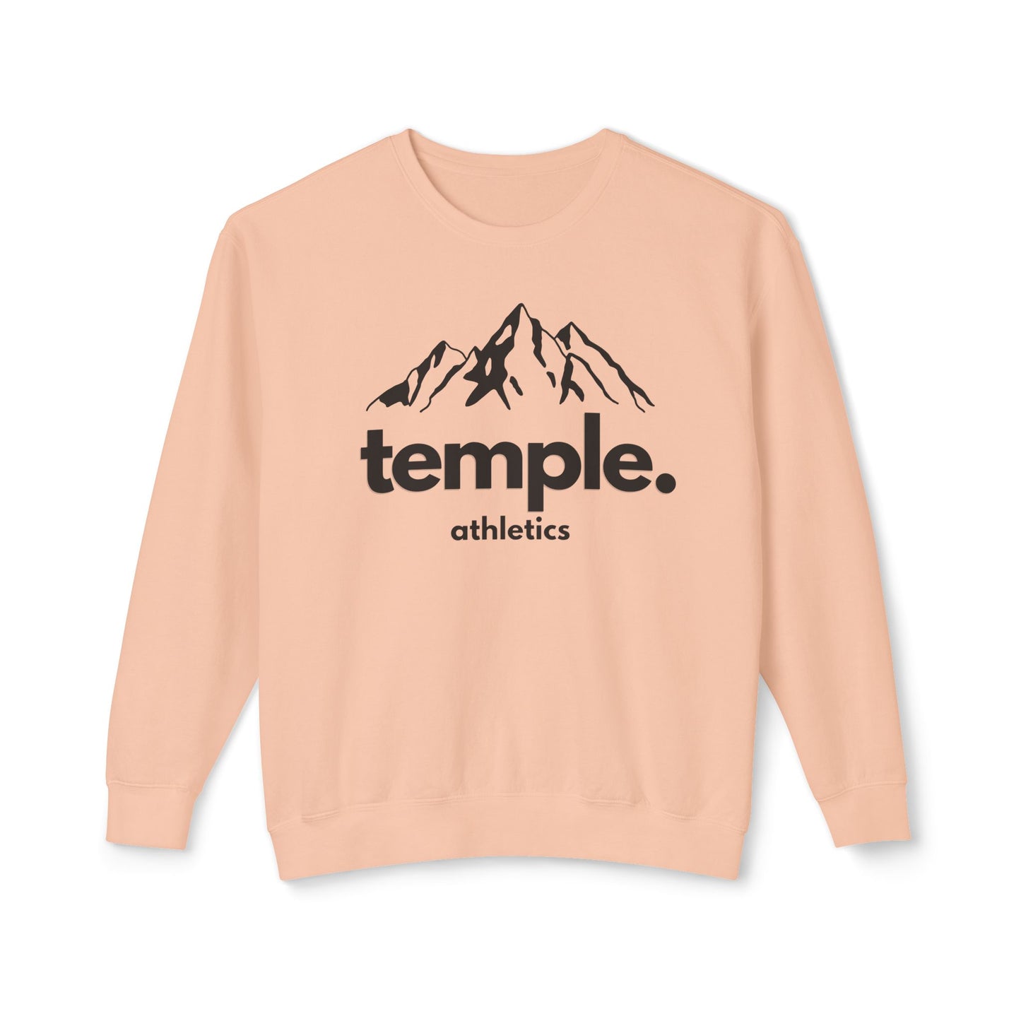 Temple Athletics Unisex Lightweight Crewneck Sweatshirt - Casual & Trendy Wear