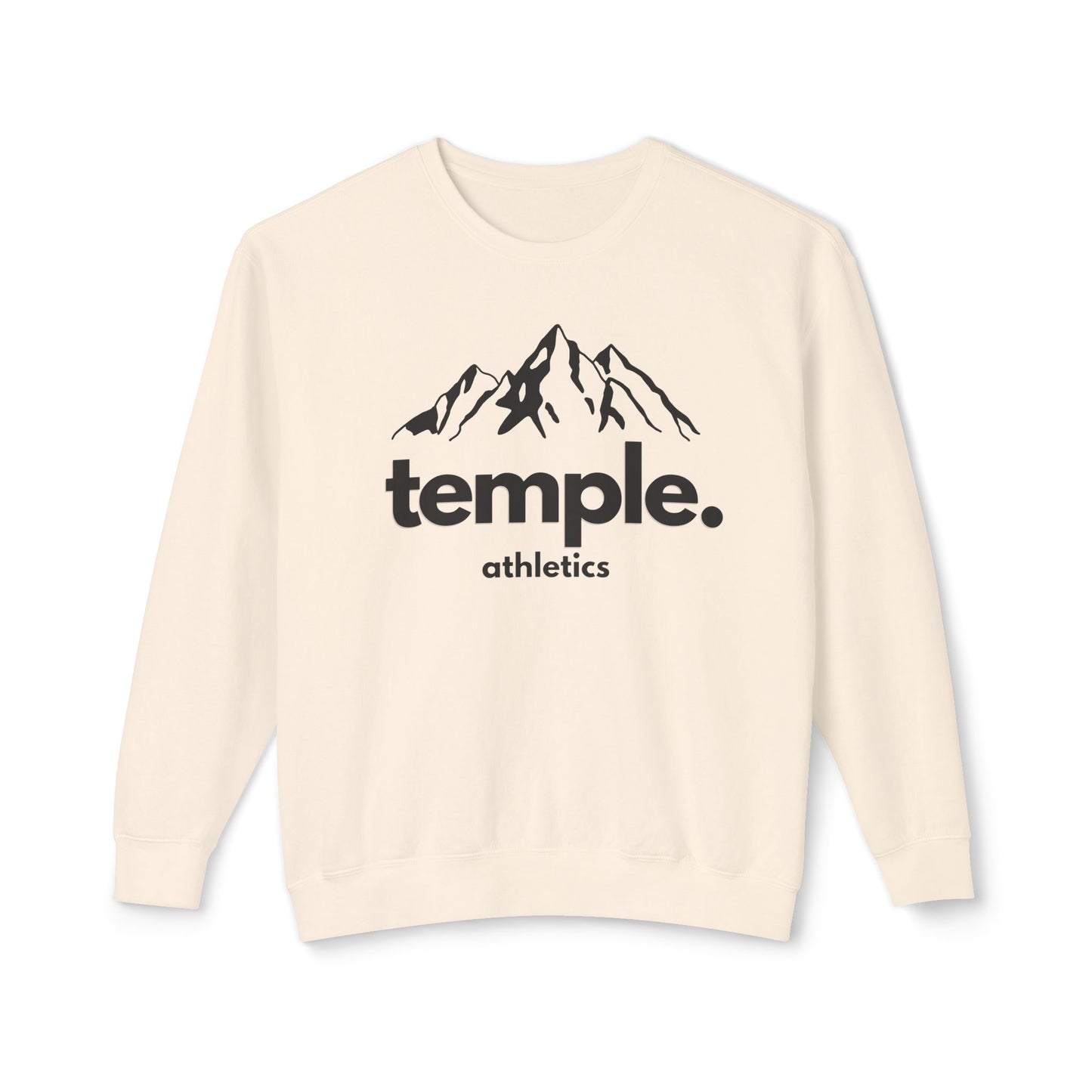 Temple Athletics Unisex Lightweight Crewneck Sweatshirt - Casual & Trendy Wear