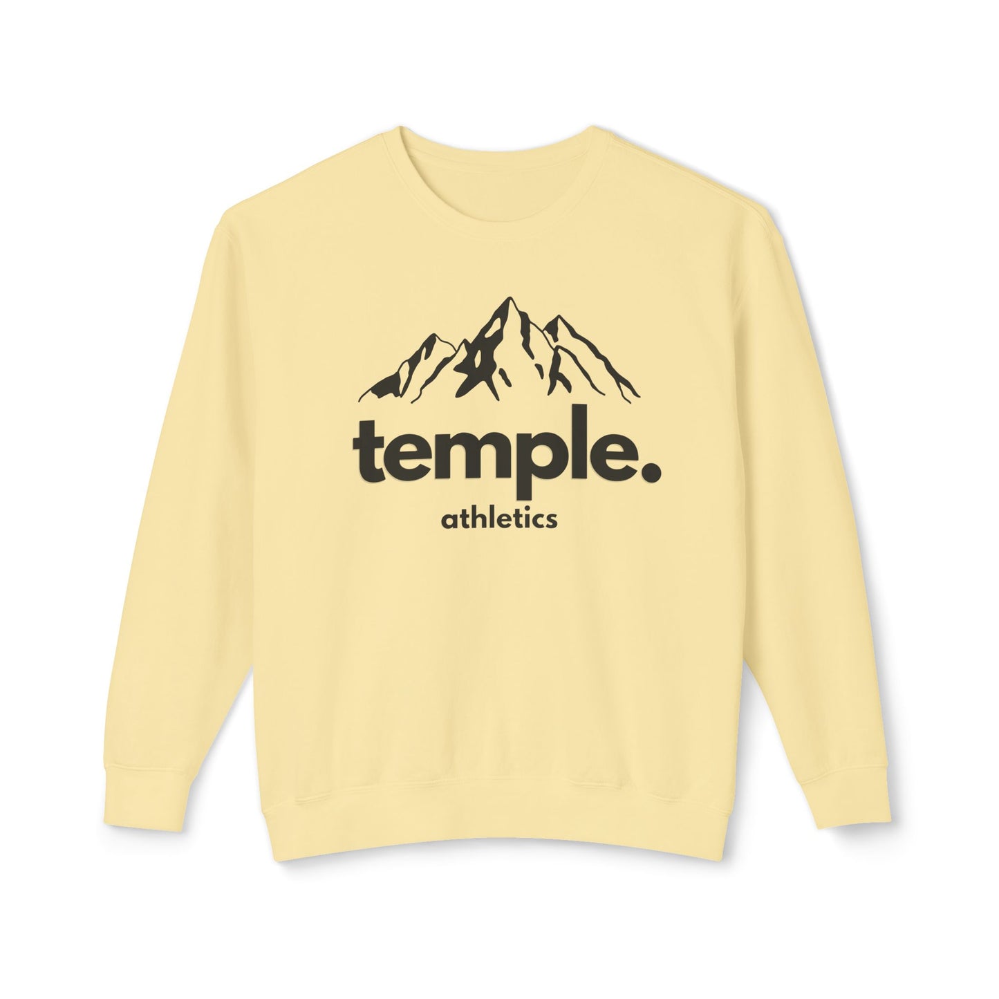 Temple Athletics Unisex Lightweight Crewneck Sweatshirt - Casual & Trendy Wear