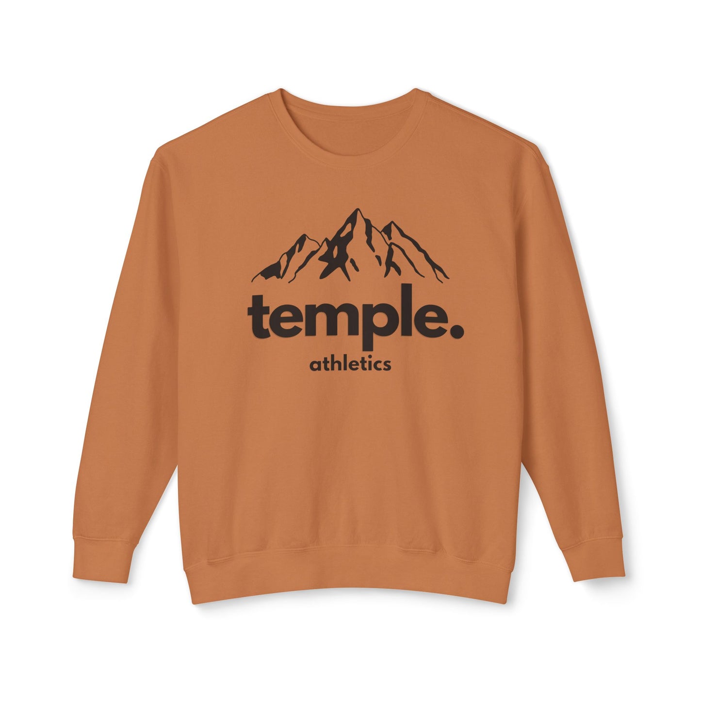 Temple Athletics Unisex Lightweight Crewneck Sweatshirt - Casual & Trendy Wear