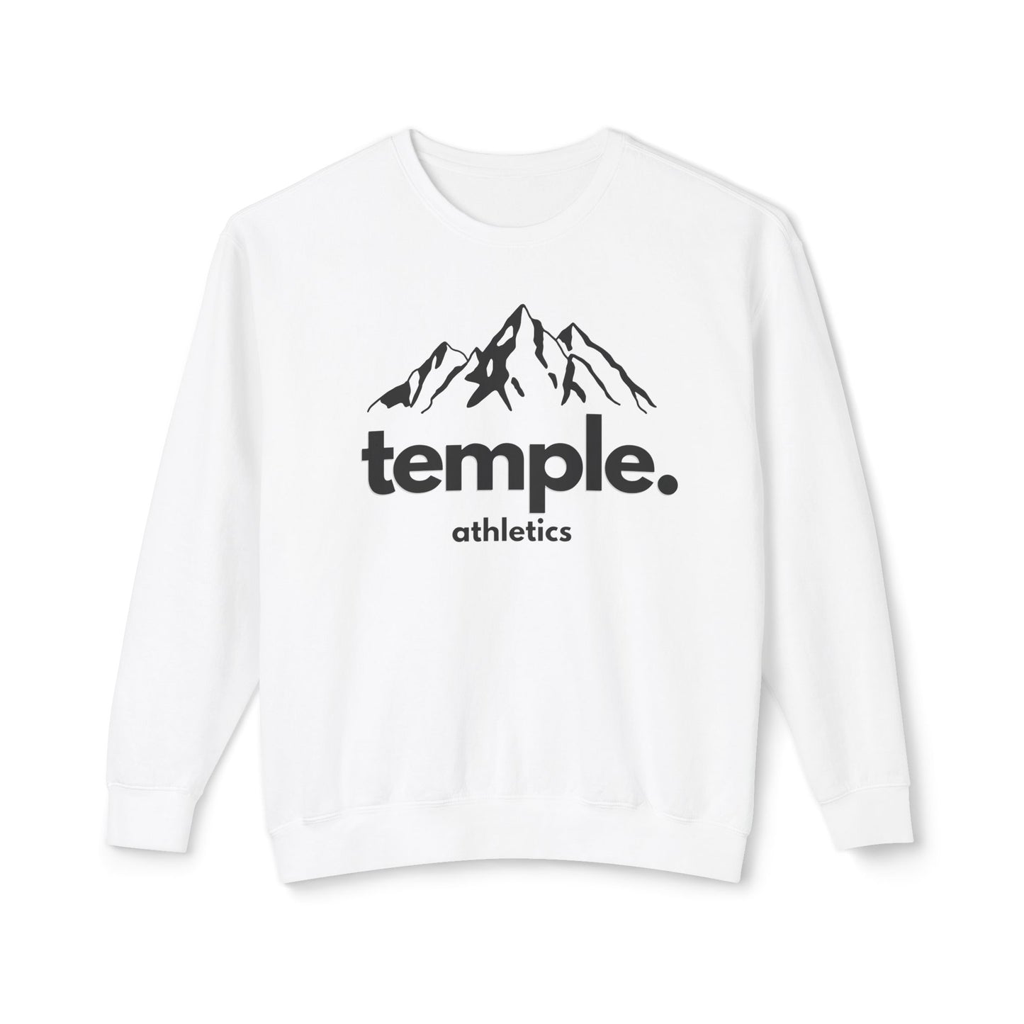 Temple Athletics Unisex Lightweight Crewneck Sweatshirt - Casual & Trendy Wear